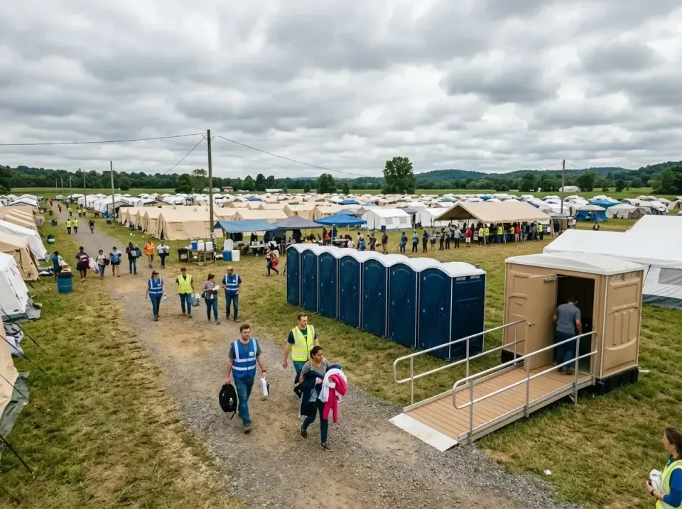 disaster-relief-camp-restrooms-010 — frequently asked questions, Dumpster & Portable Bathrooms Rental in Happy Valley, OR